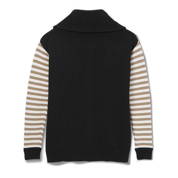 New Cabi 6448 Mascot Cardigan Sweater Full Zip Classic Stripe - Picture 2 of 9